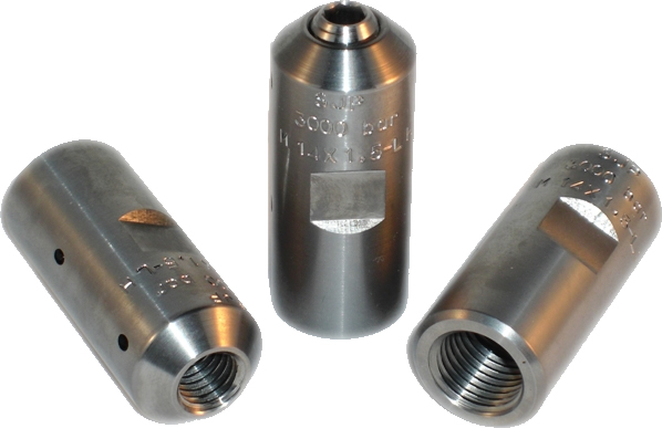 m10 nozzle holder for high pressure waterjet nozzles pic