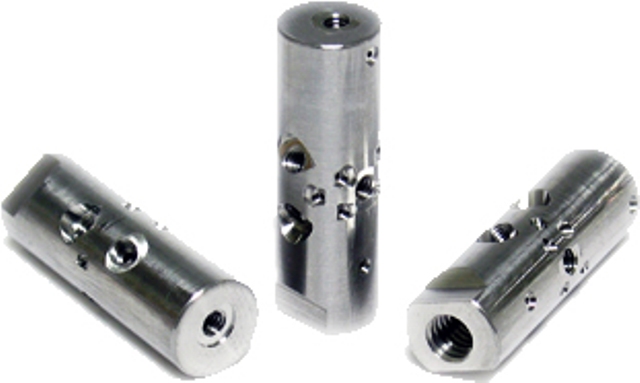 3646 nozzle holder for high pressure waterjet nozzles