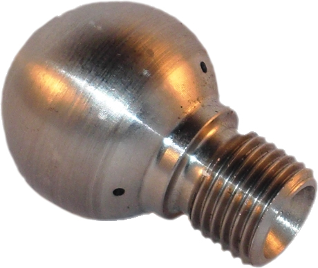 ball jet nozzle high pressure waterjet stainless steel nozzle for sewer and pipe cleaning  pic