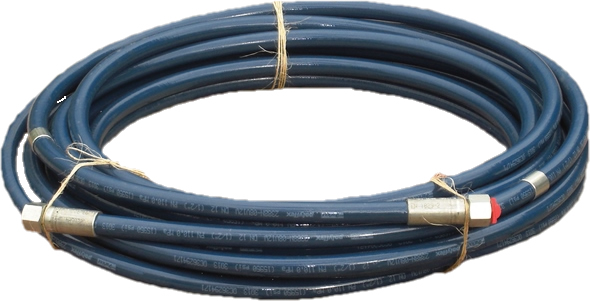 flex lance DN12 1100Bar high pressure waterjet hose for asphalt and concrete surface cleaning pic