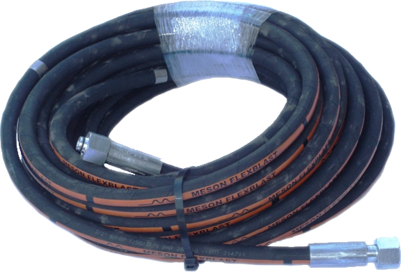 Flexblast high pressure hose1250Bar high pressure waterjet hose for asphalt and concrete surface cleaning pic