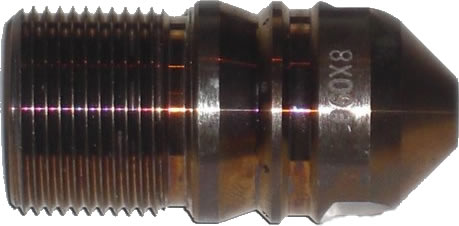 MMS nozzle for waterjet tube cleaning  picture