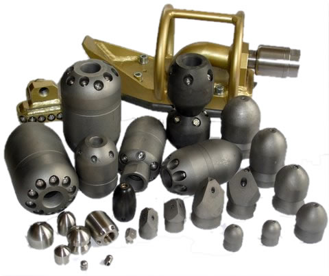 standard nozzles for waterjet sewer cleaning  picture