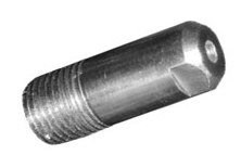 1/2 npt long hard hitter round jet steel nozzle for high pressure waterjet cleaningpicture