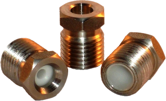 M10 outside hex nozzle for high pressure waterjet cleaning  pic
