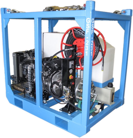 HARBEN P TYPE PUMP SKID TYPE (DIESEL)