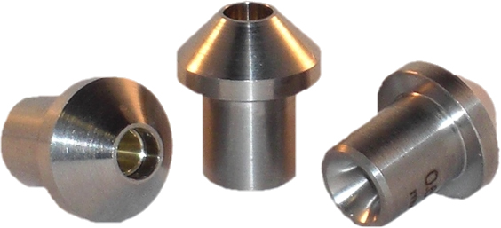 950S drop in sapphaire nozzle for high pressure waterjet cleaning
