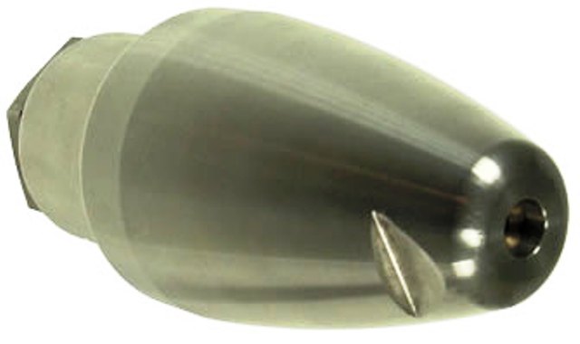 UR100 nozzle high pressure waterjet orbital nozzle for sewer and pipe and tube cleaning  pic