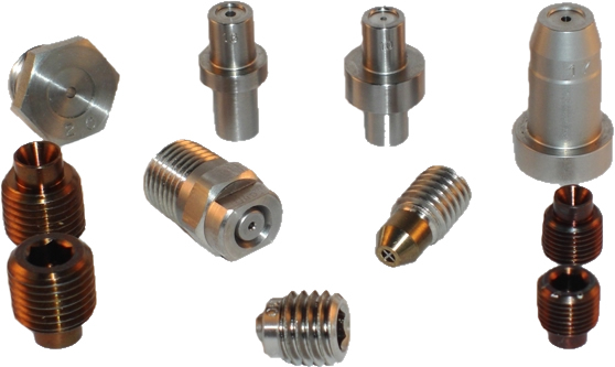 steel nozzle 1500 bar for ultra high pressure waterjet cleaning nozzle 