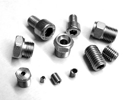st.stell round jet nozzle for high pressure waterjet sewer cleaning 